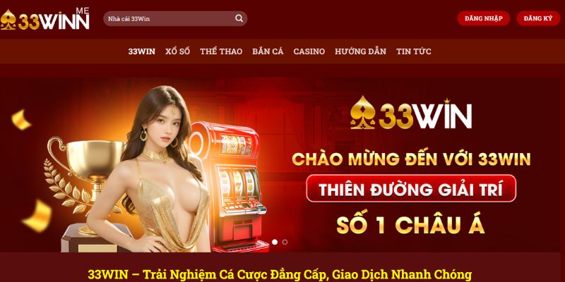 Vào sảnh chơi game chính thức của 33Win